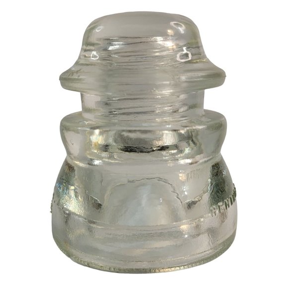 Hemingway No 45 Clear Glass Insulator Made In USA 43-50 - Picture 4 of 8